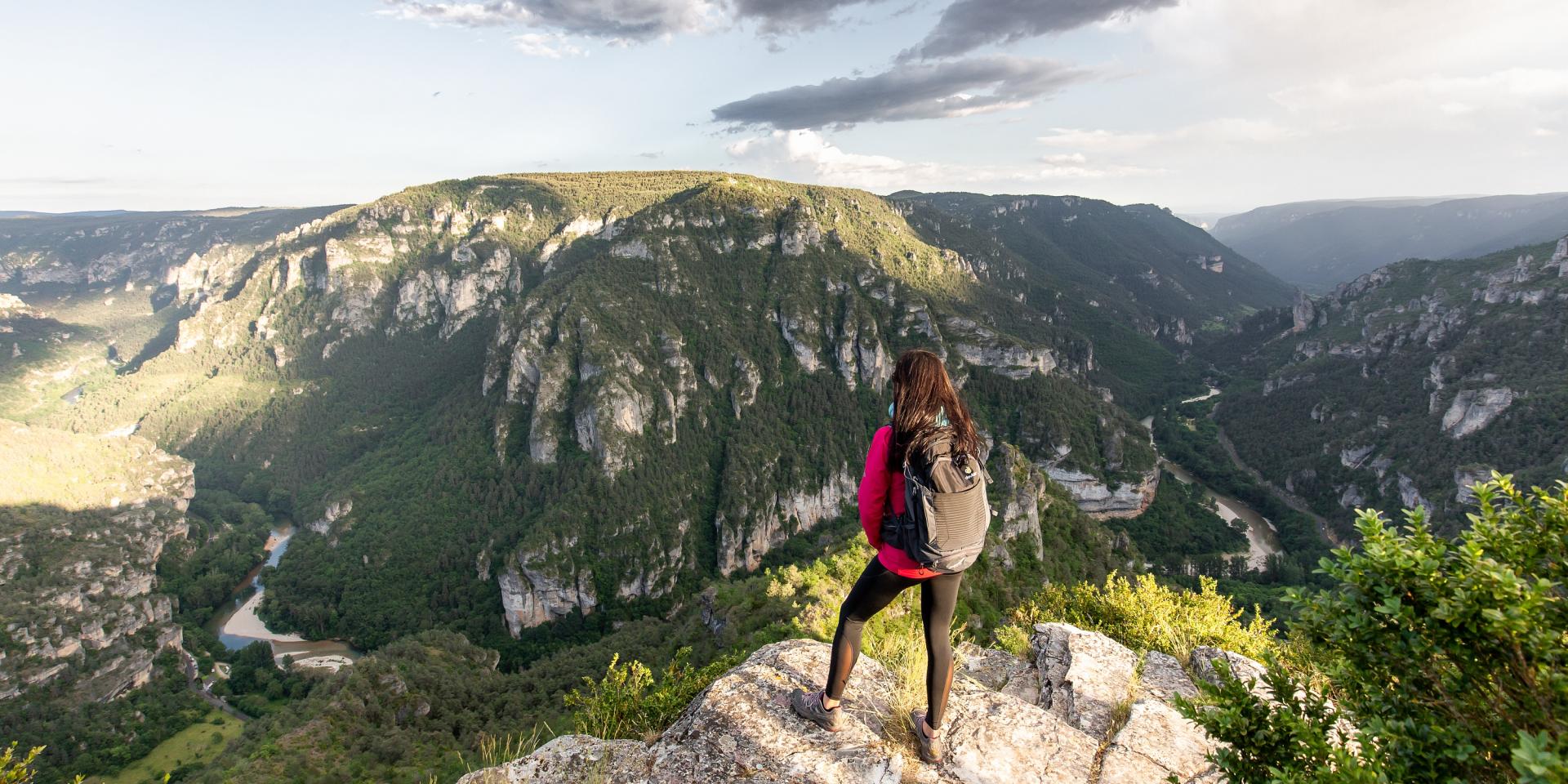 Panorama du Point Sublime sur les Gorges du Tarn